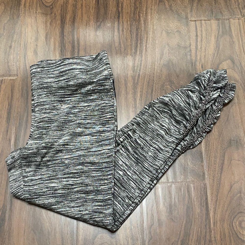 Juicy Couture Embellished Ruched Leggings
